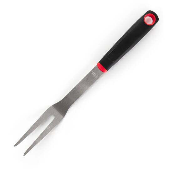 Gibson Home® Black & Red Huckleberry 3 Piece Stainless Steel BBQ Tool Set